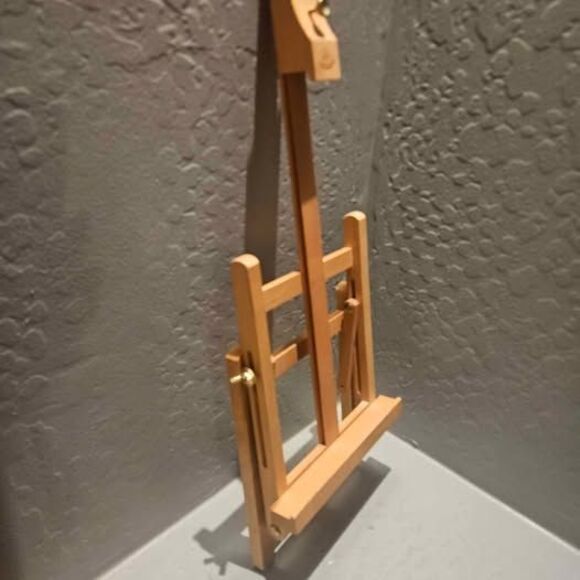 Tabletop Wood Easel Collapsible 22"x8.5" - Picture 4 of 6